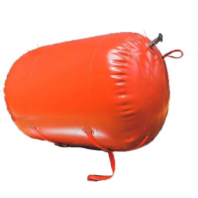 China Cylindrical Salvage Lifting Heavy Duty Inflatable Air Bags Airbag For Marine for sale