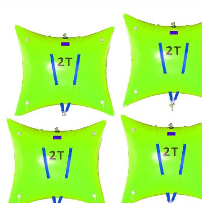 Chine Hf soudage en tissu revêtu de PVC élévateur de bateau airbags type oreiller fermé à vendre