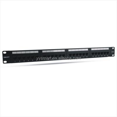 China CAT.6 RJ45 24 Amp Dual Port Patch Panel SMT-2032D24C6 for sale