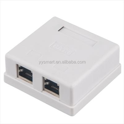 China Outdoor ABS CAT6 RJ45 Enclosure FTP Mount Box for sale