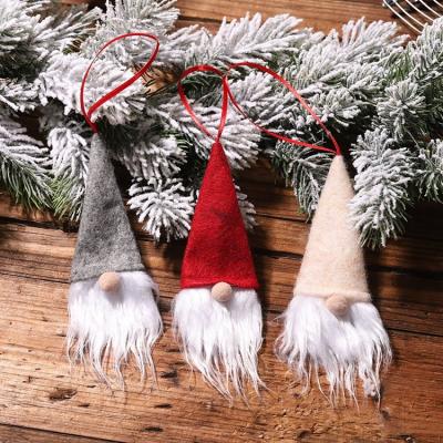 China Christmas Ornament Christmas Gnomes Wine Bottle Topper Cover Wine Bottle Toppers Dress for Gift Christmas Decorations for sale