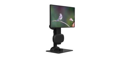 China Giro ergonômico do monitor do suporte do LCD para aliviar a rigidez do pescoço à venda