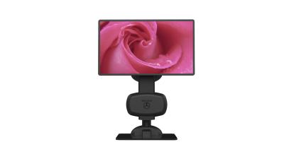 China Matte Negro Cuello Instrumento de Terapia de la computadora portátil montado Monitor LCD para relajar la rigidez en venta