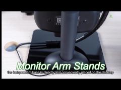 aluminium alloy monitor swivel arm automatic rotation laptop stand lifting