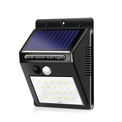 China Waterproof + PIR Motion Sensor Solar Light 20 LED Solar Garden LED Light, Solar Powered Outdoor Waterproof Lamp Motion Sensor Light for sale