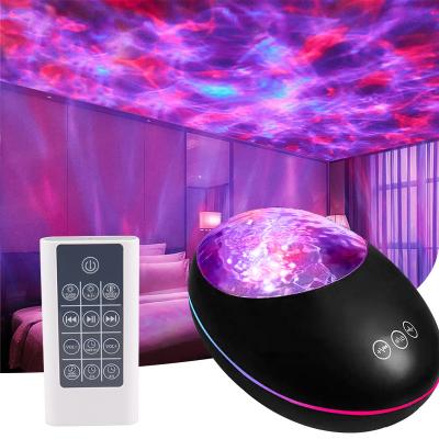 China New-designed Creative Night Light USB Music Bedside Atmosphere LED Ocean Projection Star Remote Control Light for sale