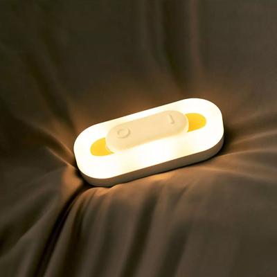 China PIR Sensor Night Light USB Rechargeable Creative LED Bedside Cabinet Motion Sensor Wireless Night Light New Switch Induction for sale