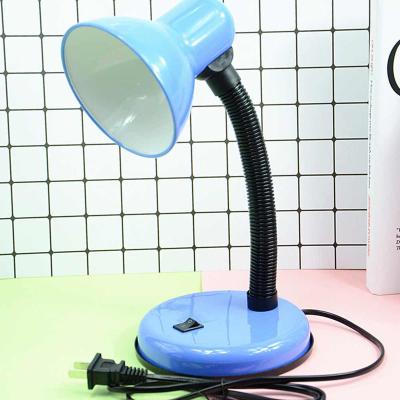 China Metal Desk Study Reading Table Lamp Simple 360 ​​Degree Adjustment Small Bedroom Table Lamp for sale