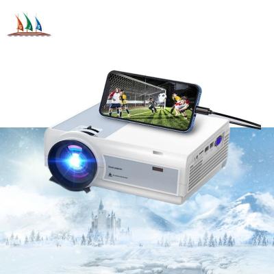 China Internet Ready 2023 Factory  Smart WIFI Android 9   Full HD 1080P LED Home Theater Projector 4K Proyector for sale