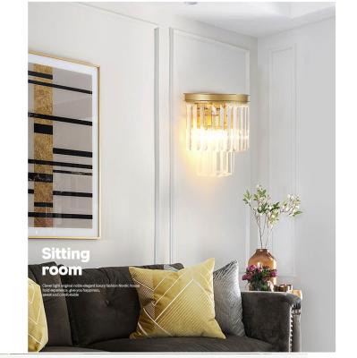 China Contemporary Wall Lamp Brass Finish With White Shades For Bedroom Living Room Reading for sale