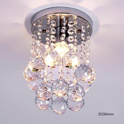 China Hotel Ceiling Lamp Pendant Light 3W LED Crystal Ceiling Light Small Chandelier for Hallway for sale