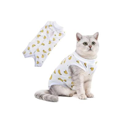 China G01342 Stocked M Size Cotton Cat Surgery Recovery Suit Clothes for Women Kitten for sale