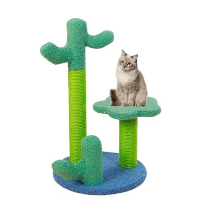 China Viable Best Selling Cat Scratcher Tree Tower Tall for sale