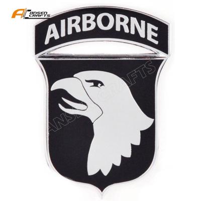 China Custom Body Stickers 3d 4d Car Hood Badge Car Emblem Logo Cover Eagle Led Manufacturer for sale