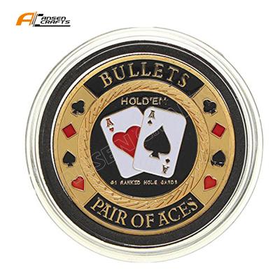 China Custom Premium Casino Game Poker Chips Set With Rubber Ring And Capsule Wholesale for sale