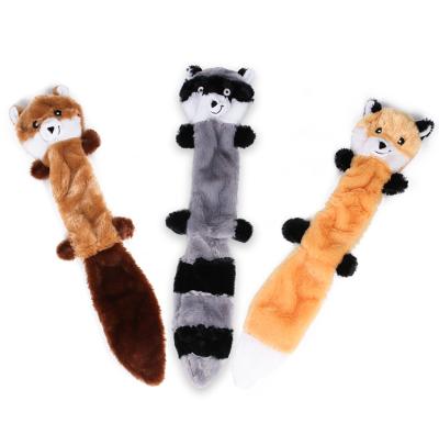 China Viable Dog Toys Pet Squeaky Toys Crinkle No Stuff Animals Dog Plush Chew Toys for sale