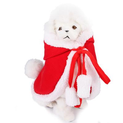 China New Style Viable Luxury Christmas Autumn Winter Clothes Cute Puppy Fashions Dog Clothes for sale