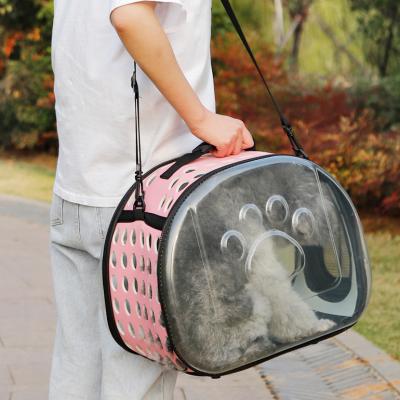 China Breathable Pet Supplies Mesh Pet Carrier Travel Bag Outdoor Breathable Pet Backpack for sale