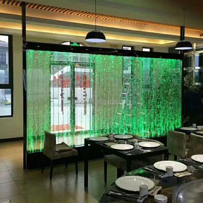 China New Classic / Postmodern New Design Led Acrylic Water Bubble Wall Air Curtain for sale