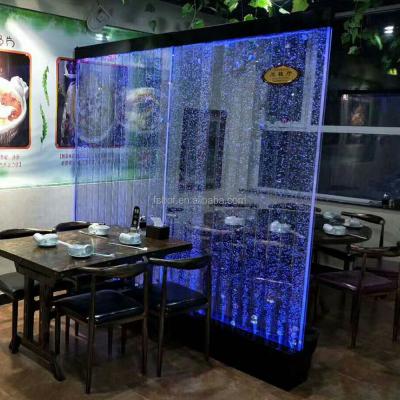 China New New Design Classic / Postmodern Fashion Led Acrylic Bubble Wall Wall Mounted Plastic Water Air Curtain for sale