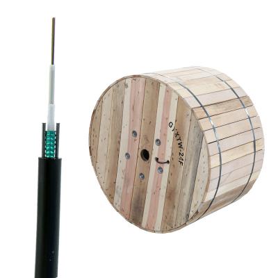 China Uni Tube GYXTW DIRECT Outdoor Underground Singlemode Fiber Cable Armored Duct & BURIAL Fiber Optic Cable Price for sale