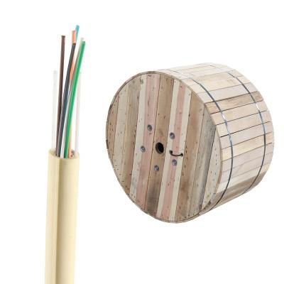 China 16 Core Indoor Outdoor Easy Access Outdoor Fiber Installation G657A2 A1 Riser Fiber Optic Cable With White Jacket for sale