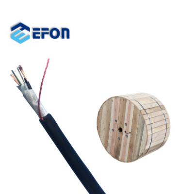 China Outdoor conduit and conduit and installation which needs rodent protect HDPE multi jacket tube hybrid fiber with fiber and photoelectric cable composite cable factory price for sale