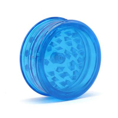 China Grinding Tobacco Herb Convenient 63mm Plastic Three - Layer Tooth Herb Grinder Weed Smooth Accessories for sale