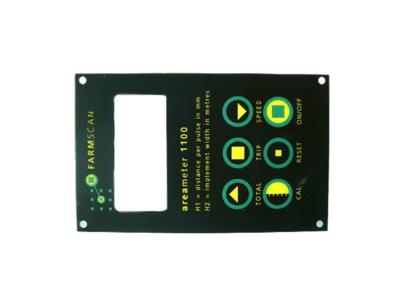 China LCD Display Touch Screen Silicone Rubber Membrane Switches With Metal Steel Dome for sale