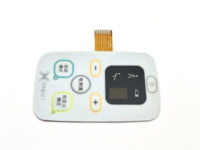 China High Brightness LED Backlit Membrane Switch Manufacturer With Tinted Window zu verkaufen