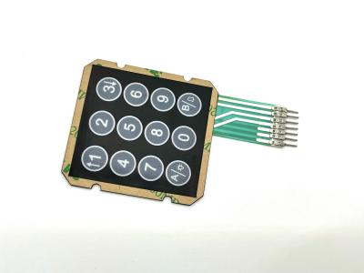 China Automatic Printing Matrix Diy Membrane Switch Embeded Flexible Prototype for sale