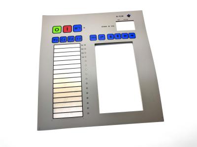 중국 High Brightness Green LED Stock Membrane Keypads With 3M External Adhesive 판매용