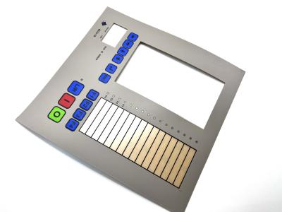 China Glossy Polyseter Solid Printing Arduino Membrane Keypad For Ventilation Fan Control for sale