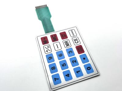 China Prototype Non Membrane Touch Control Panel Keypads With Waterproof 3M Adhesives for sale