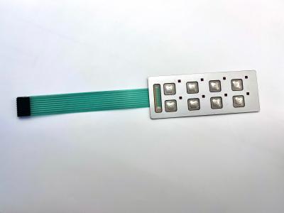 China Texturas Interruptor de teclado LED lateral Mylar con tono de 0,5 mm en venta