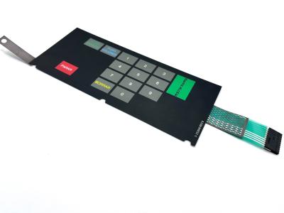 Κίνα Συγκινητικό φιλμ αφής Custom Control Panel Polyester με ασημένιο κύκλωμα προς πώληση