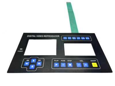 China Screen Printing Membrane Switch Types Silver Conductive Circuit With 1.25MM Pitch for sale