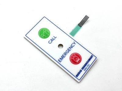 China Aanpasbare Arduino Membrane Switch Module met tactiele Membrane Switch Te koop