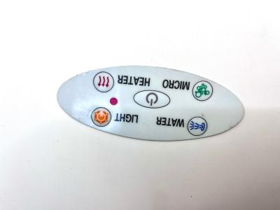 China 3M Self Adhesive Digital Printing Rubber Keypad Membrane Switch for sale