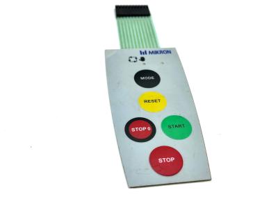 China Silver Conductive Circuit Membrane Switch And Panell For Ocean Monitor for sale