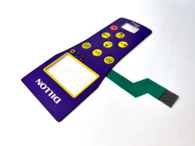 China Conductive Silver Ink Printing Led Membrane Switches For WIFI Telecommunication Device for sale