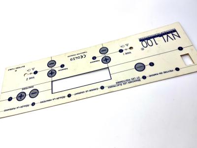 China Luz de fondo incorporada LED Matriz FFC Interruptor de membrana en relieve con botón de encendido y apagado en venta