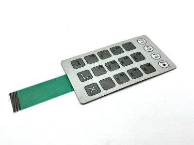 Cina Customized Single Button Membrane Push Button Switch With Tactile Feedback in vendita