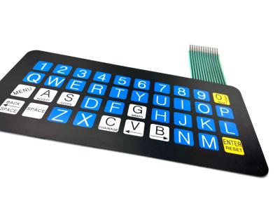 China Professional High Performance Membrane Keyboard With Flexible Cable for sale