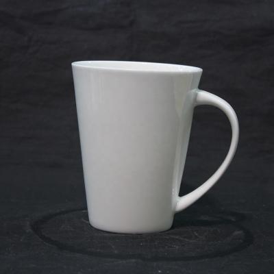 China Tangshan Viable High Quality Customization Size 10.7cm Diameter 9.4cm Capacity 450ml White Bone China for sale