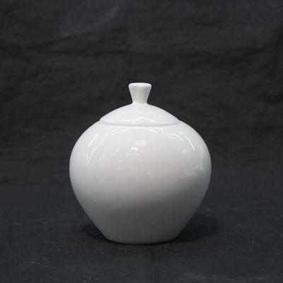 China Viable Hot Selling High Quality Sugar Bowl S0012 460ml White Bone China for sale