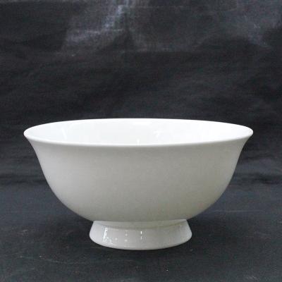 China Tangshan Sustainable Hot Sale High Quality Customization Tall Bowl White Bone China for sale