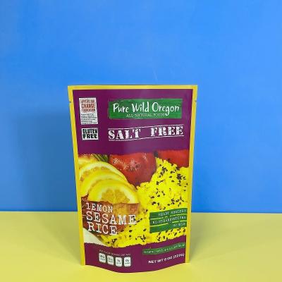 China Digital Printed Moisture Proof Heat Sealing 70g Moisture Proof Stand Up Pouch Natural Food Bags for sale