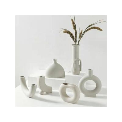 China The direct sales ceramic creative ceramic vase factory vases articles decoration desktop furnishings for sale