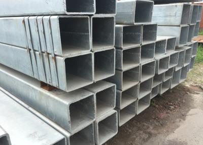 China Hot Rolled Square Hollow Square Metal Tubing With Geade GB Q345B Q235B Galvanized Surface Treatment for sale